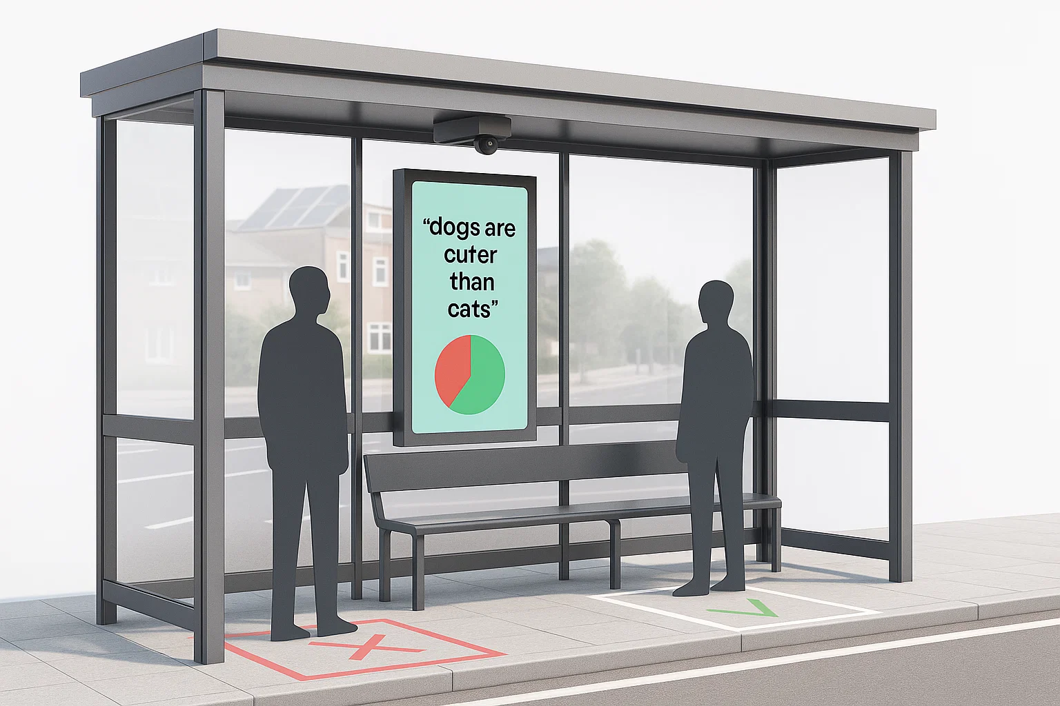 Polarization project visual mockup
